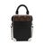 Early 21st Century Louis Vuitton Monogram Canvas Black Leather Silver Hardware Camera Box Bag For Sale - Image 5 of 11