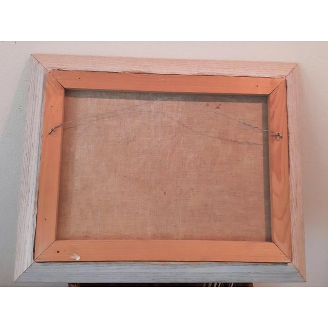 Mid 20th Century Floral Vase Still Life Painting Artist Signed Flowers For Sale - Image 5 of 9