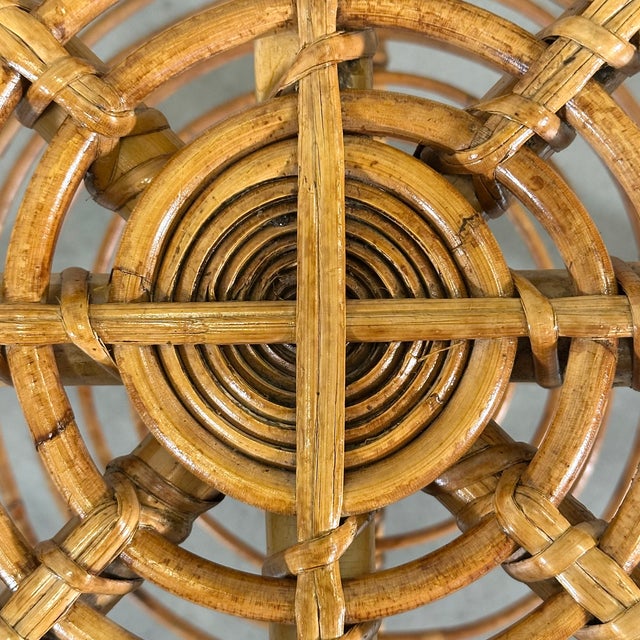 Rattan and Bamboo Living Room Set, Set of 5 For Sale - Image 10 of 18