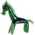 Green Vintage Green Murano Horse, 1960s For Sale - Image 8 of 8