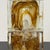 Amber Ice Glass Table Lamp by Albano Poli for Poliarte, 1970s For Sale - Image 3 of 9