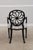 1990s Set of 8 Spiral Web Back Dining Chairs For Sale - Image 5 of 18