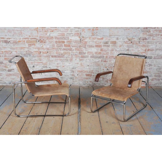 Model b35 this pair of armchairs represents the absolute pinnacle of global avant-garde design and stands as an icon of...