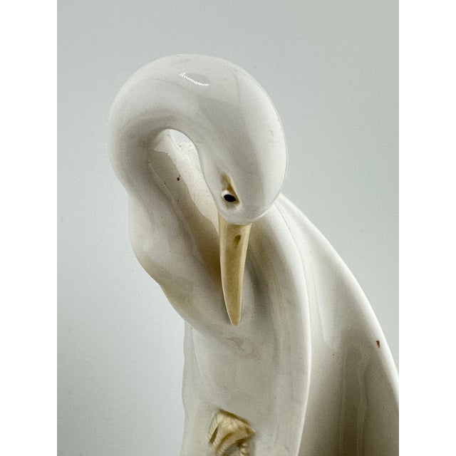1980s Vintage Crane Candle Holders For Sale - Image 5 of 12