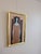 Mid 20th Century Mid-Century Modern 'Woman With a Red Flower' Vintage Figurative Oil Painting by Swedish Artist Fabian Lundqvist (1913-1989), Framed For Sale - Image 5 of 10