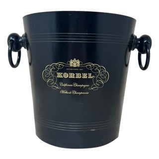 Vintage Korbel Champagne Bucket Wine Ice Chiller For Sale