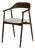 Smoked Oak Chair by Lebanto For Sale