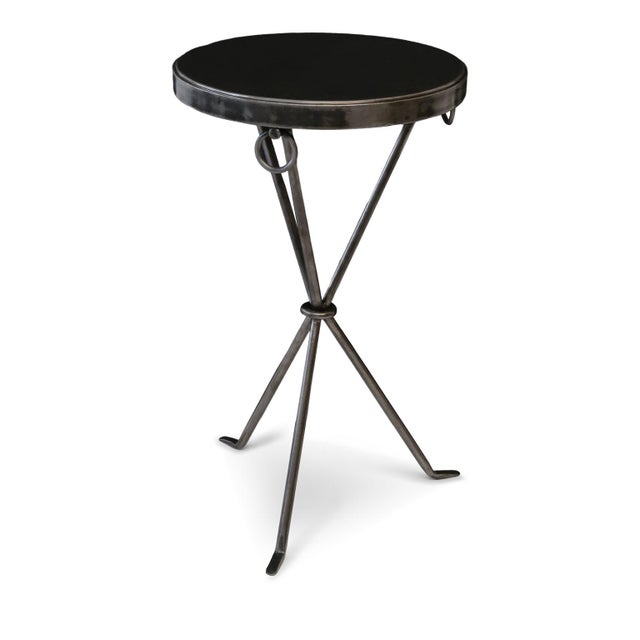 Custom Steel Drinks Table Chairish