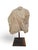 Decorative Greek Style Bust Sculpture, Late 20th Century, Reconstituted Stone on Iron Base For Sale - Image 3 of 15