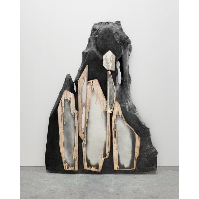 Schegge Mirror by Vetralia Designed by Giovanni Luca Ferreri Dimensions: W 140 x D 5 x H 190 cm Materials: Engraved...