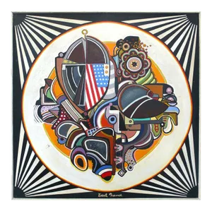 Psychedelic Pop Art Painting