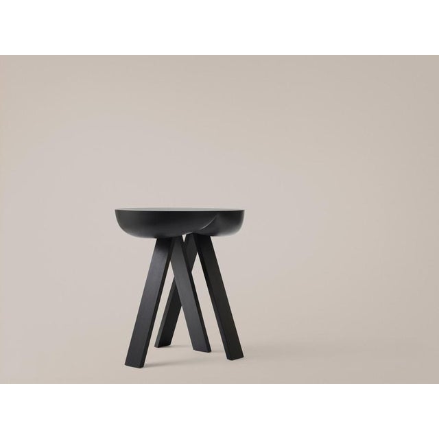 Joe Colombo No. 2 Side Table in Wood by Plueersmitt, Denmark, 2014 For Sale - Image 4 of 11