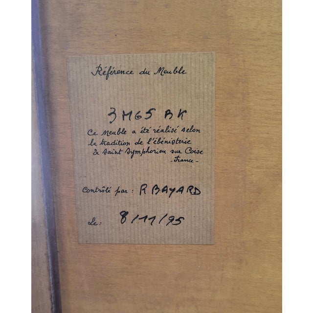Vintage Grange Louis Philippe Solid Cherry Eight-Drawer Dresser For Sale - Image 13 of 13