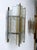 Pair of Hammered Glass Wrought Iron Sconces by Longobard, Italy, 1970s For Sale - Image 11 of 12