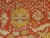 Cream Antique Oushak Carpet, Oriental Rug, Handmade Rug Saffron, Light Blue and Coral For Sale - Image 8 of 18