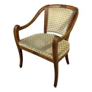 Antique Wooden Armchair, 1900s For Sale