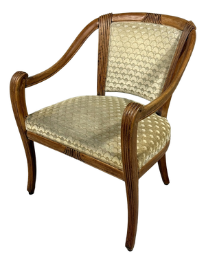 Antique Wooden Armchair, 1900s