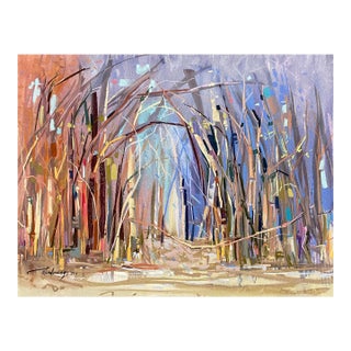 Susan Glendenning After the Rain Pastel For Sale