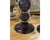 Modern Pair of Murano Black Glass Lamps For Sale - Image 3 of 5