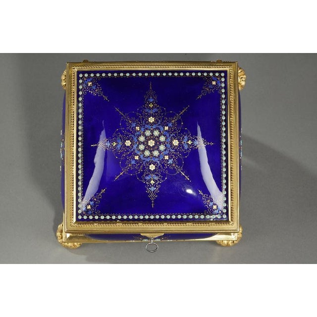 Napoleon III Enamel Box, Bresse, 1860 For Sale - Image 12 of 18