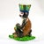 Lynn Chase Porcelain Monkey Business Candle Holder For Sale - Image 4 of 11
