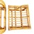Restored Mid-Century 3-Stand 1949er Reed Rattan Chaise Lounge W/ Ottoman For Sale - Image 16 of 16