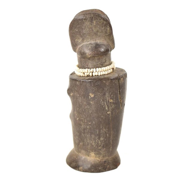 Early 20th Century Nyamwezi Miniature Wood Figure Tanzania For Sale - Image 4 of 6