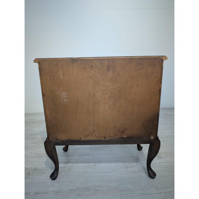 Wood Vintage Louis XIV Style Wooden Side Table, 1965 For Sale - Image 7 of 16