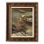 Original Signed “Sher” Oil on Canvas – Harbor Fishing Village With Men & Boats – Framed, 31.25” X 26” For Sale