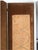 Traditional Antique Velvet, Tapestry and Nail Heads Three-Panel Folding Screen For Sale - Image 3 of 9