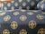 Early 19th Century English Regency "Méridienne" Polished Mahogany Reupholstered in Blue & Gold Damask For Sale - Image 11 of 11