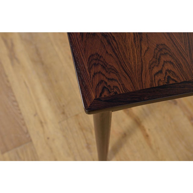 Mid-Century Danish Extendable Rosewood Dining Table, Denmark, 1960s For Sale - Image 16 of 18
