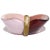 Glass Vintage Murano Gold Fleck Amethyst Purple Calla Lily Italian Art Glass Decorative Vide Poche Bowl For Sale - Image 7 of 10