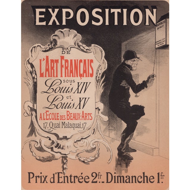 J. Chéret, Œuvre de l'Hospitalité de Nuit from Les Maîtres de L'Affiche, 1898, Original Lithograph For Sale