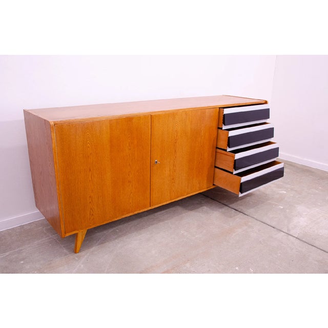 Mid-Century Modern Mid-Century U-460 Sideboard by Jiri Jiroutek for Interior Praha, Czechoslovakia, 1960s For Sale - Image 3 of 18
