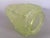 Art Deco 1920s Pair of Pyramiding Lime Green Art Deco 4" Fitter Glass Shades, Art Deco For Sale - Image 3 of 4