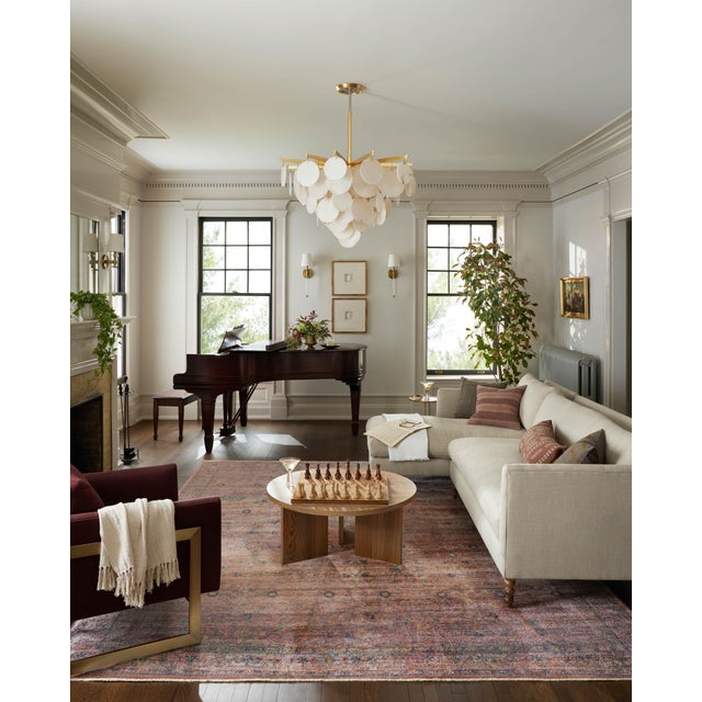 Textile Jean Stoffer x Loloi Bradbury Sunset / Multi 2'-6" x 10'-0" Runner Rug For Sale - Image 7 of 8