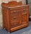 American Early American Style Side Chest of Drawer / Washstand on Wheels, Circa 1910s For Sale - Image 3 of 13