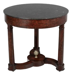 19th Century French Mahogany Gueridon or Game Table