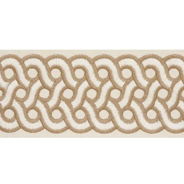 Inspired by Mandeville, a beloved Tim Corrigan Schumacher fabric, this trim's elegant, embroidered design adds...