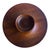 1960s Mid 20th Century Hand Turned Black Walnut Wood Chip and Dip Set, 2 Pieces For Sale - Image 5 of 15