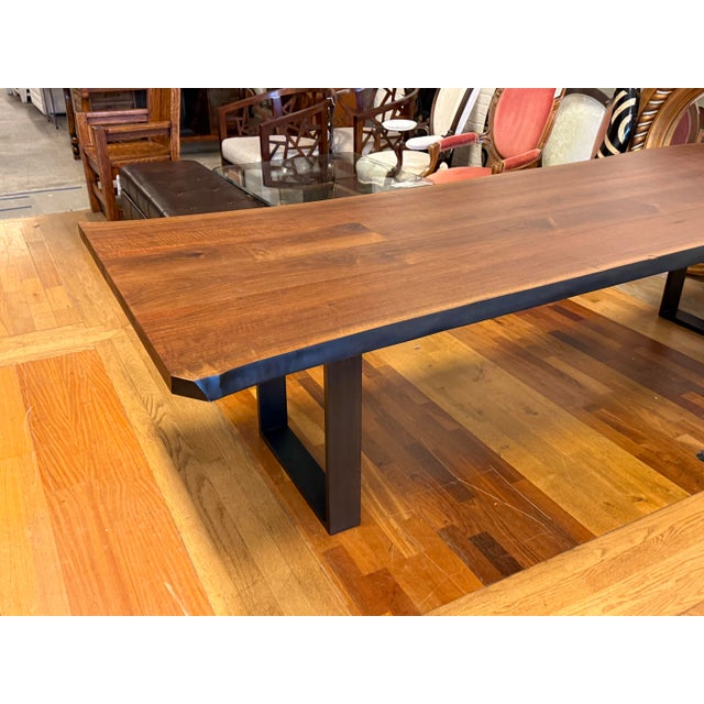 Sentient Live Edge Dining Table For Sale - Image 12 of 12