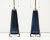 1960s Large MidNight / Sapphire Blue Lamps by Carl Fagerlund for Orrefors. - A Pair For Sale - Image 5 of 9