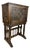Spanish Highly Carved Wood Cabinet or Bargueño, 20th Century For Sale