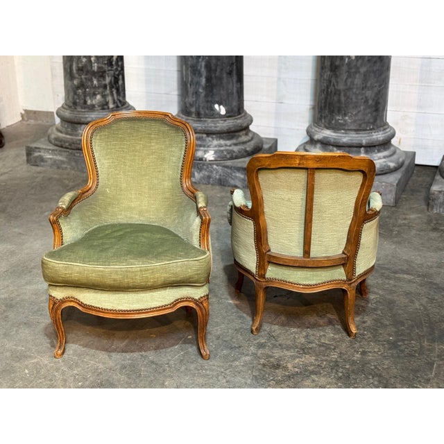 Set of French Bergere Chairs, 1900s For Sale - Image 18 of 18