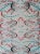 Mid 20th Century Vintage Art Nouveau Rug in Blue 6'3 X 9'1 For Sale - Image 5 of 11