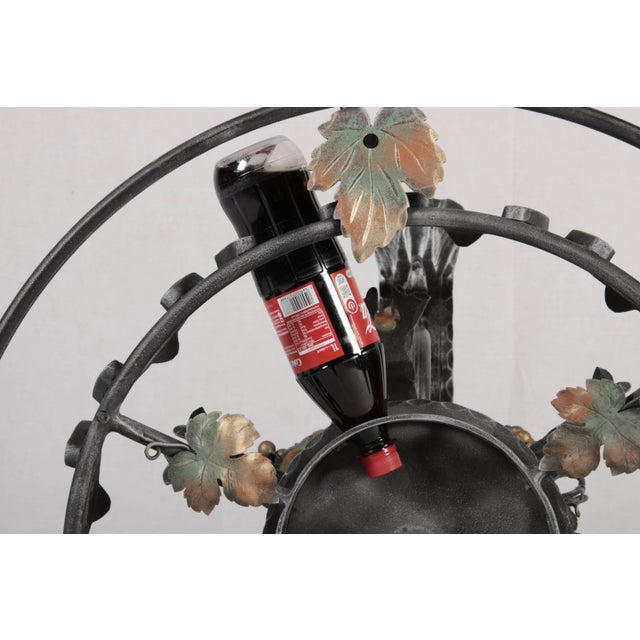 Wine Table in Wrought Iron, 1980 For Sale - Image 16 of 17