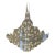Domus DDC Q2 Nickel Chandelier For Sale