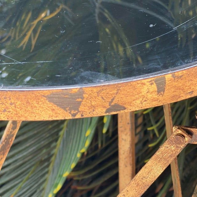 Late 20th Century Maison Jansen Style Gilt Drinks Table - Newly Painted For Sale - Image 12 of 12