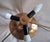 Italian Sculptural Table Lamp in Brass and Acrylic Glass with Embedded Vienna Cane, Italy, 1975 For Sale - Image 9 of 14